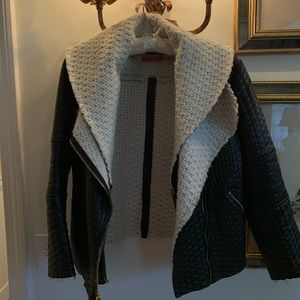 Alice + Olivia Leather Jacket